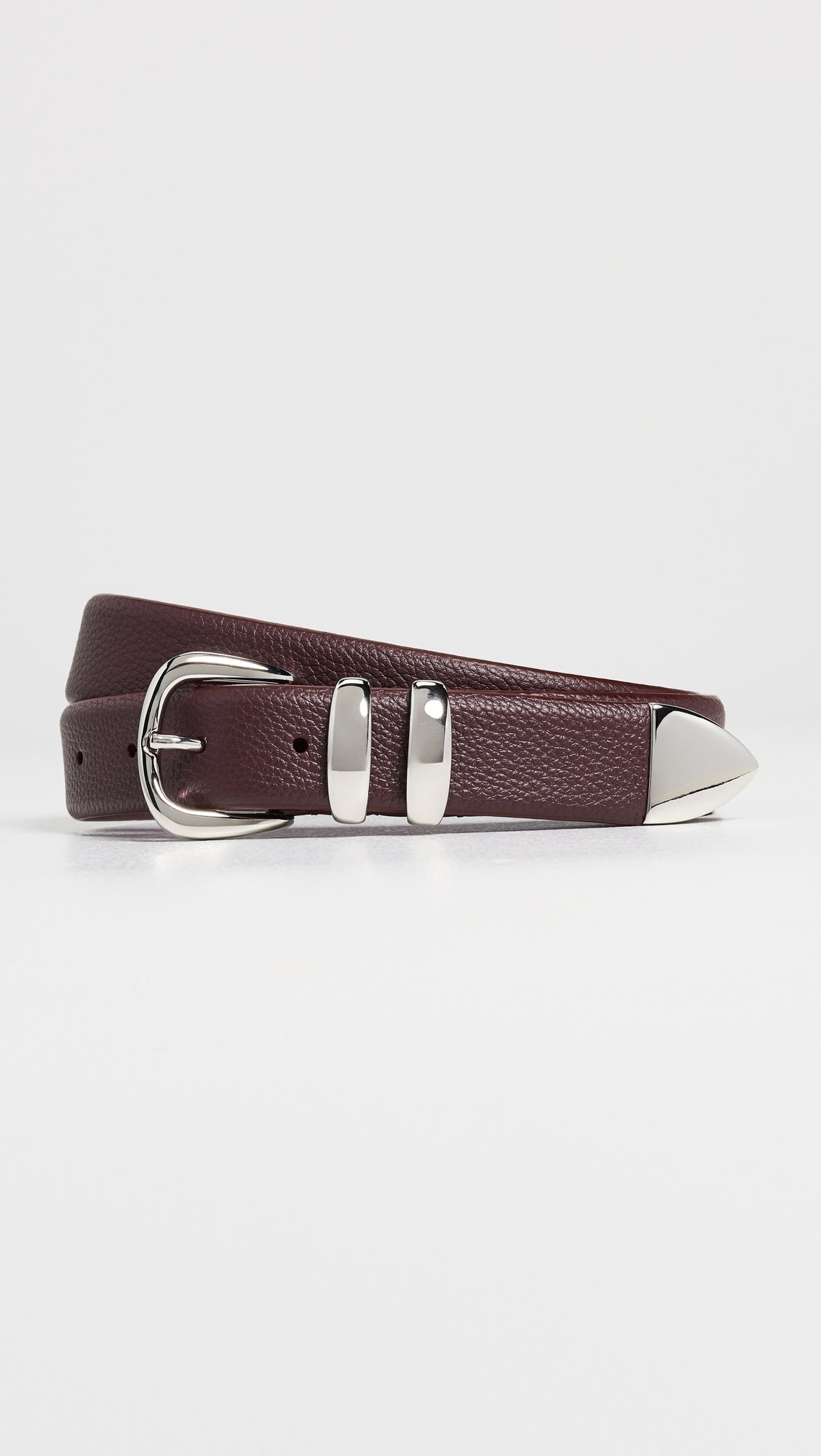 Narrow Soft Grained Calf Leather Belt | Shopbop