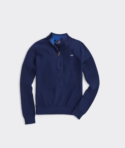 Boys' Classic Quarter-Zip Sweater | vineyard vines