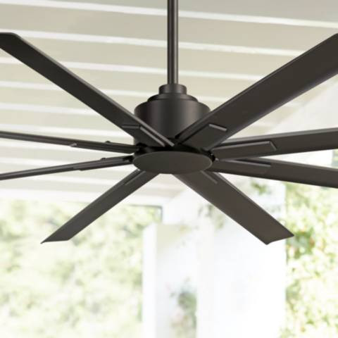 65" Minka Aire Xtreme H2O Coal Black Wet Rated Ceiling Fan with Remote - #56D82 | Lamps Plus | Lamps Plus