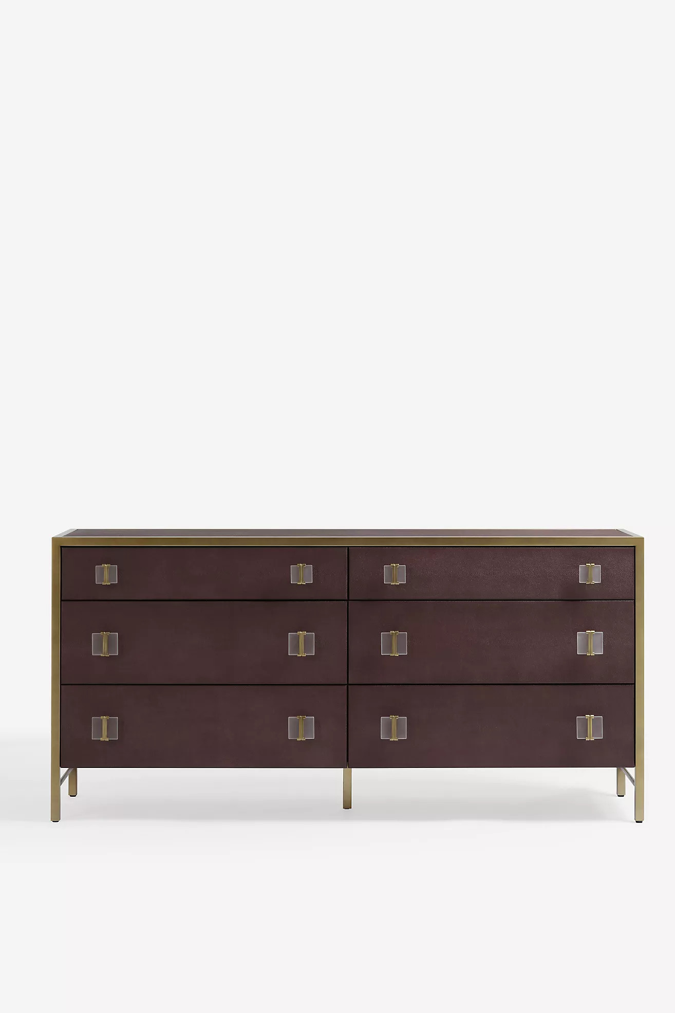 Autumn Shagreen Six-Drawer Dresser | Anthropologie (US)