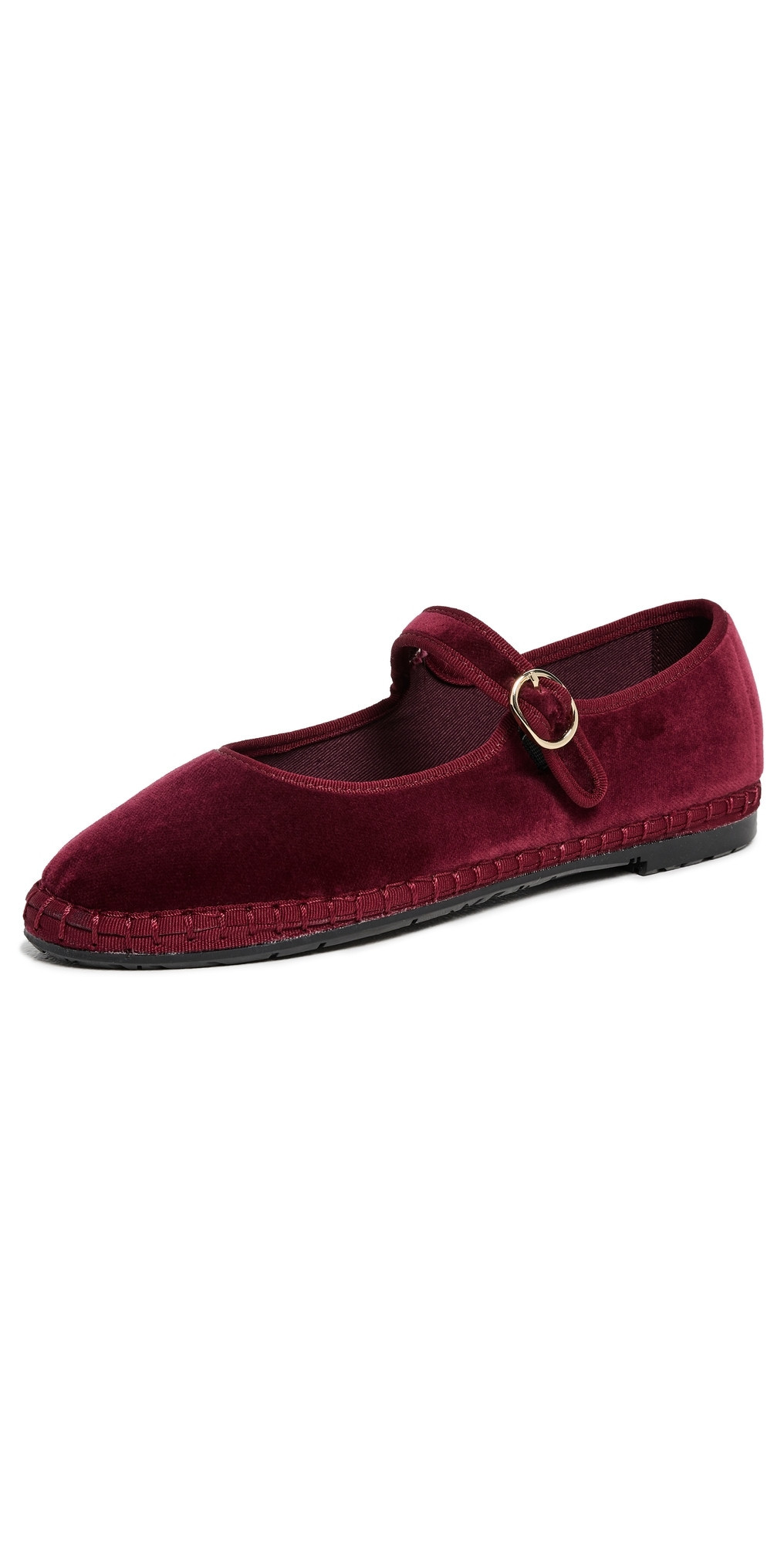 Flabelus Velvet Mary Jane Flats Lucrecia 37 | Shopbop
