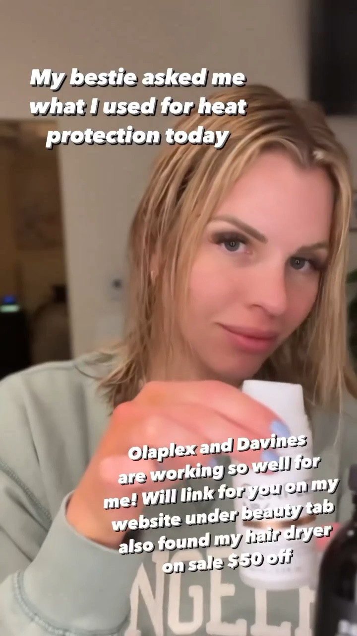 Maturity comes with experience, not age. 
Obsessed with this song and had to share. ☀️ starting with olaplex and davines after washing my hair. I always enjoy a scalp massage on hair washing day and really enjoy a simple blow dry before bed. Tomorrow morning I’ll curl my hair and I’m goin out for girls night 👯‍♀️ #haircare #hairhelp #hairhealth #t3 #davines #olaplex #healthylifestyle #healthyhair

#LTKFind #LTKsalealert #LTKbeauty