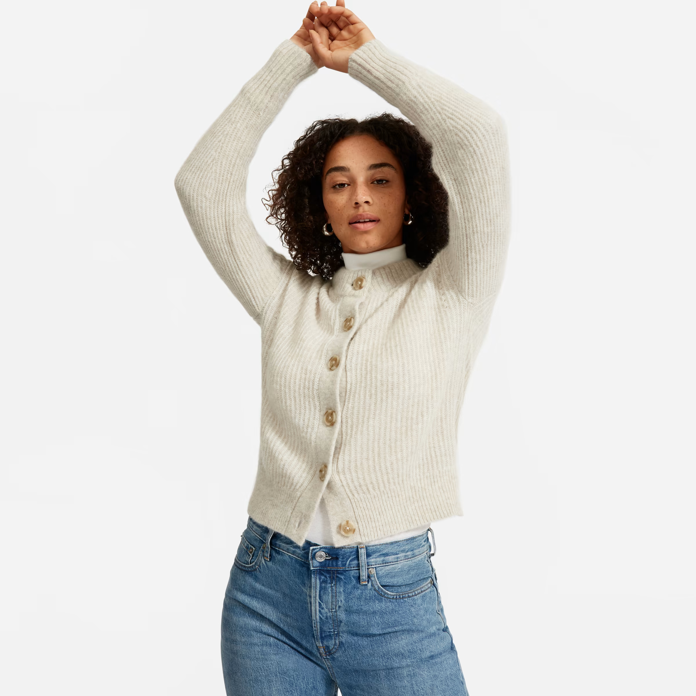 The Cropped Alpaca Cardigan | Everlane