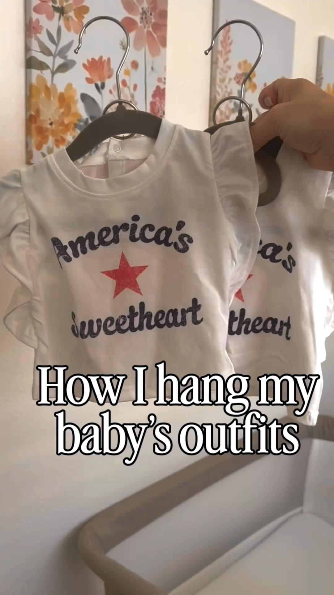 Mom hack: how I hang my baby’s outfits | Amazon mom essentials

#LTKmomlife #LTKBaby #LTKBump