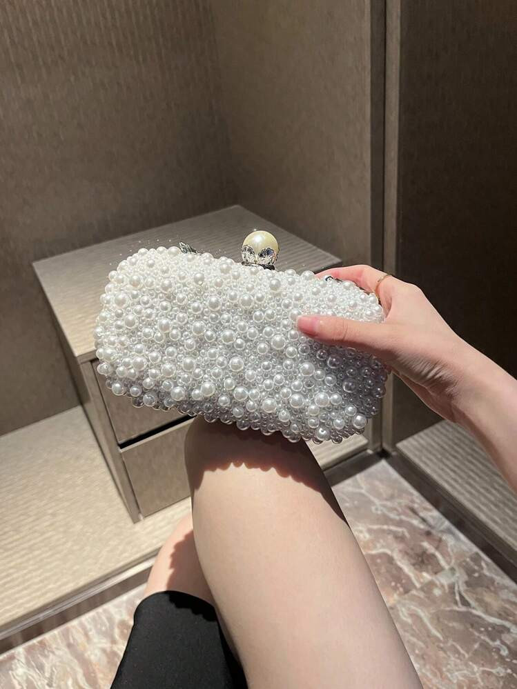 Pearl Clutch | SHEIN