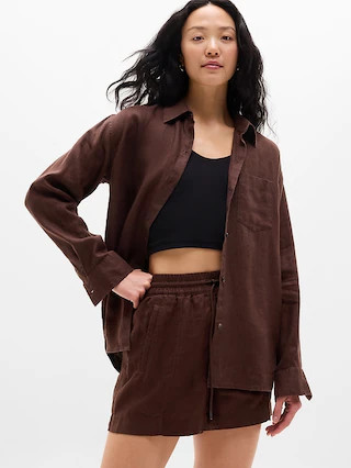 Retreat Linen Top | Athleta