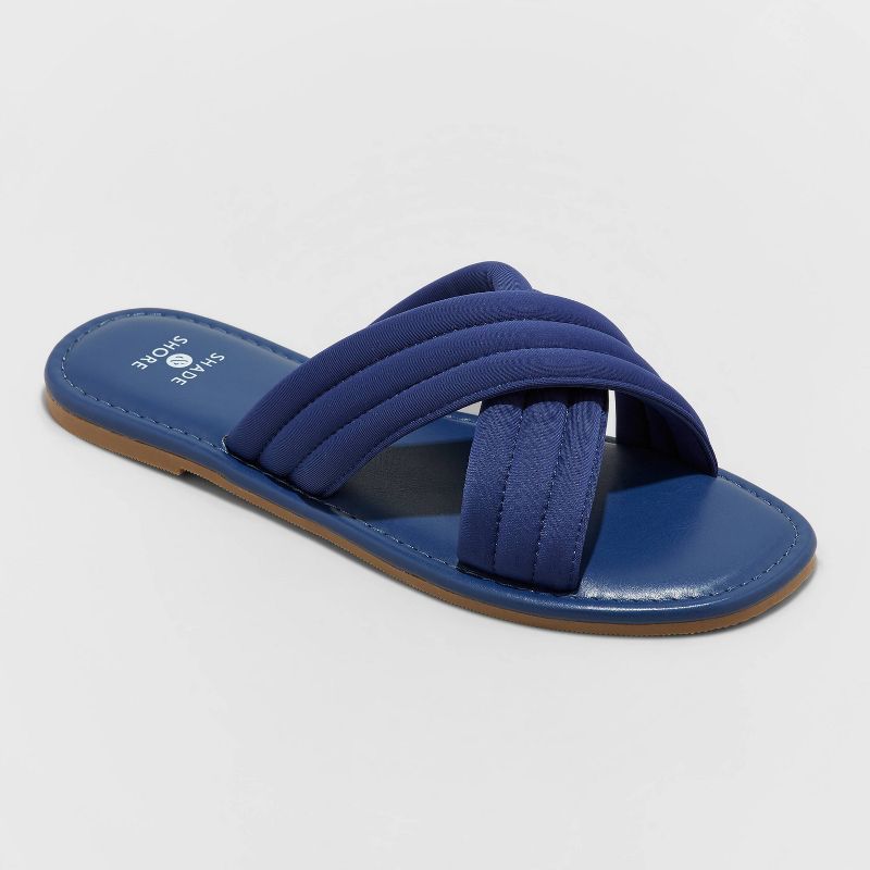 Women's Maxie Crossband Slide Sandals - Shade & Shore™ | Target