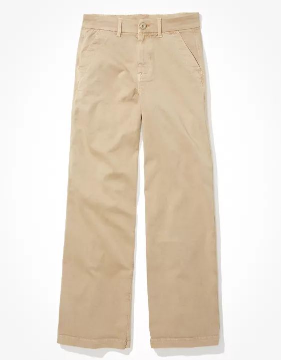 AE Stretch Low-Rise Baggy Wide-Leg Pant | American Eagle Outfitters (US & CA)