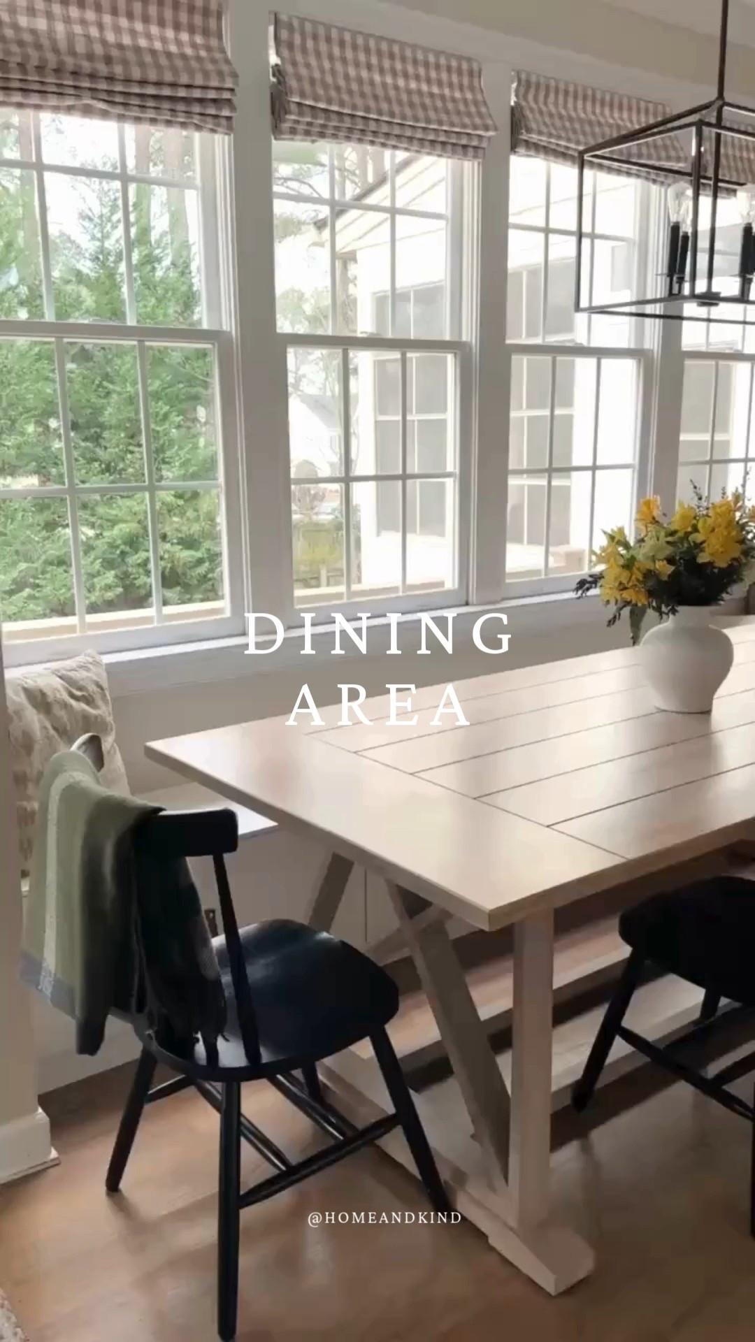 Our dining room is where we land for everything from quick breakfasts to slow dinners as a family, and I love how it feels — cozy, functional, and still pulled together.

The open layout makes the space feel connected to the rest of the house, which is one of my favorite things about it. It has that transitional feel I always go for — simple, warm, and easy to live in.

I’ve linked the main pieces here in case you’re looking to pull together a similar look.

I made my blinds and linked everything here for that! 

#diningroominspo #ltkhome #transitionalstyle #cozyhome #everydayliving #neutraldecor

#LTKFamily