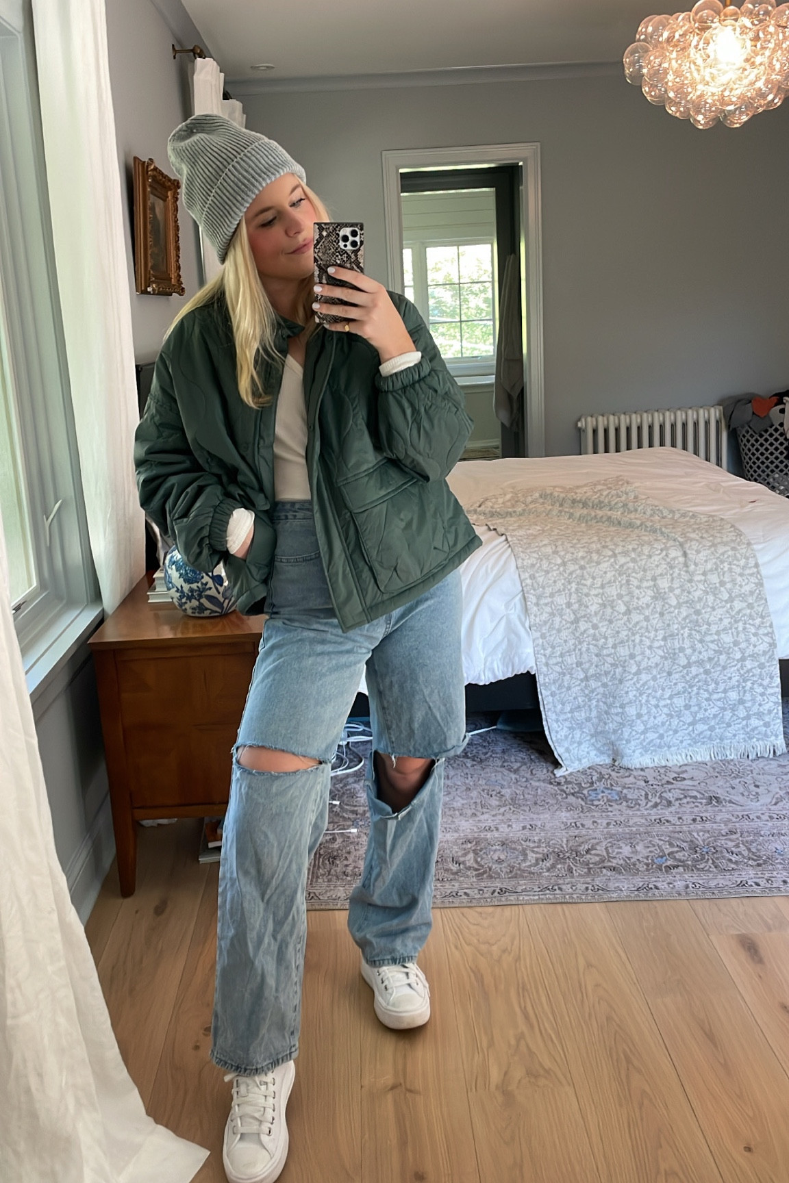 Fall outfit check! Wearing small in everything!

#LTKSeasonal