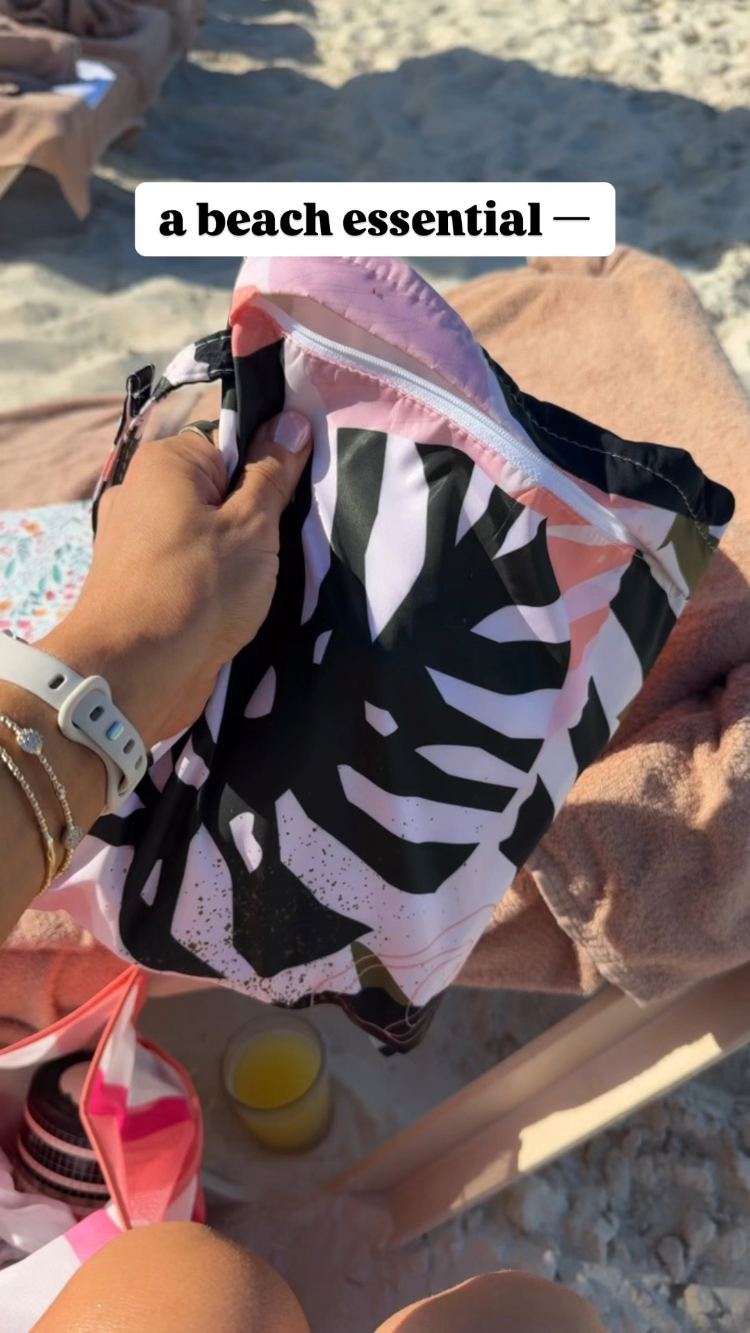 Been loving these wet/dry bags for the beach this week🌴🤌🏼 throw your dry items in there & toss in the beach bag! Or vice versa - could put your wet stuff in there as well to keep the rest of your bag dry 😚

Also linked my FAVE $10 Target beach bag I’ve repurchased year after year. It’s so easy to pack in your suitcase for trips as it’s not bulky but has tons of pockets and is a great size for travel! 

Beach trip / essentials / honeymoon / travel / Amazon finds / vacation / Holley Gabrielle / reel

#LTKFindsUnder50 #LTKTravel #LTKWatchNow