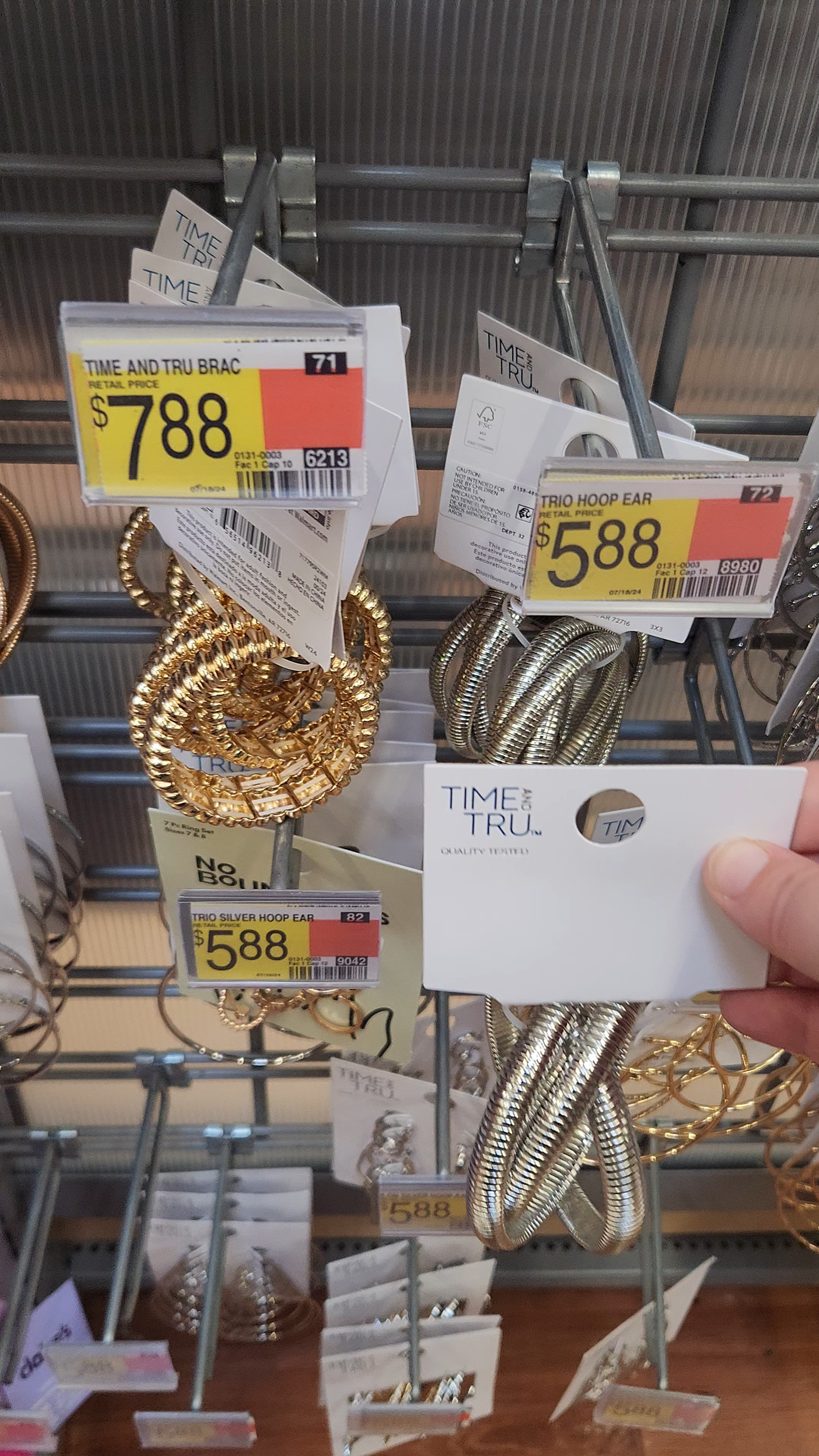 The prettiest look for less bracelets at Walmart, and under $6! Come in gold, silver, and mixed metals. 

#LTKSeasonal #LTKStyleTip #LTKFindsUnder50