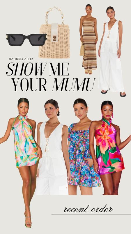 My recent order from show me your mumu perfect for spring and summer 

dresses, accessories, spring florals, cocktail, girl night, date night 

#LTKSeasonal #LTKstyletip