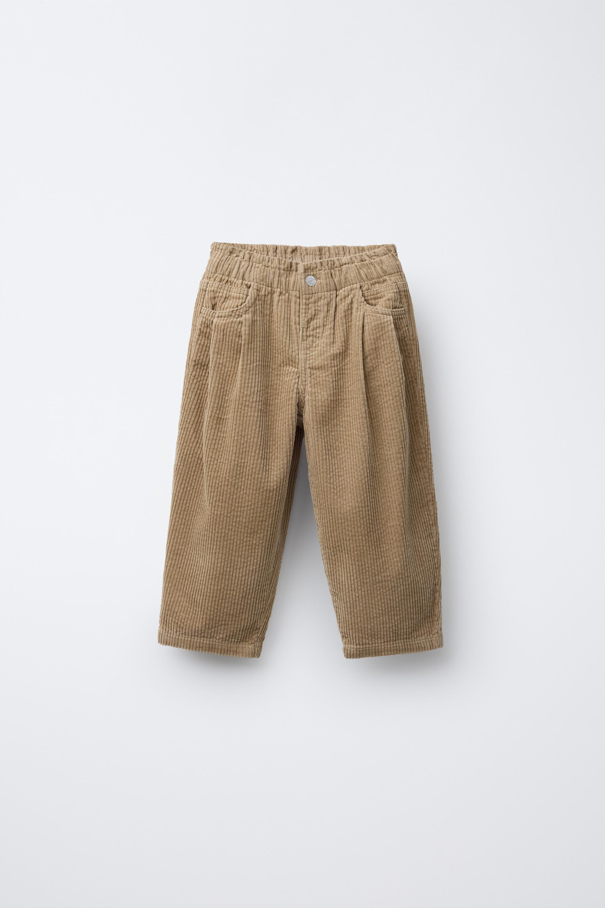 CORDUROY BAGGY PANTS | Zara US
