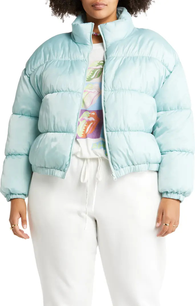 BP. Water-Resistant Crop Puffer Jacket | Nordstrom | Nordstrom