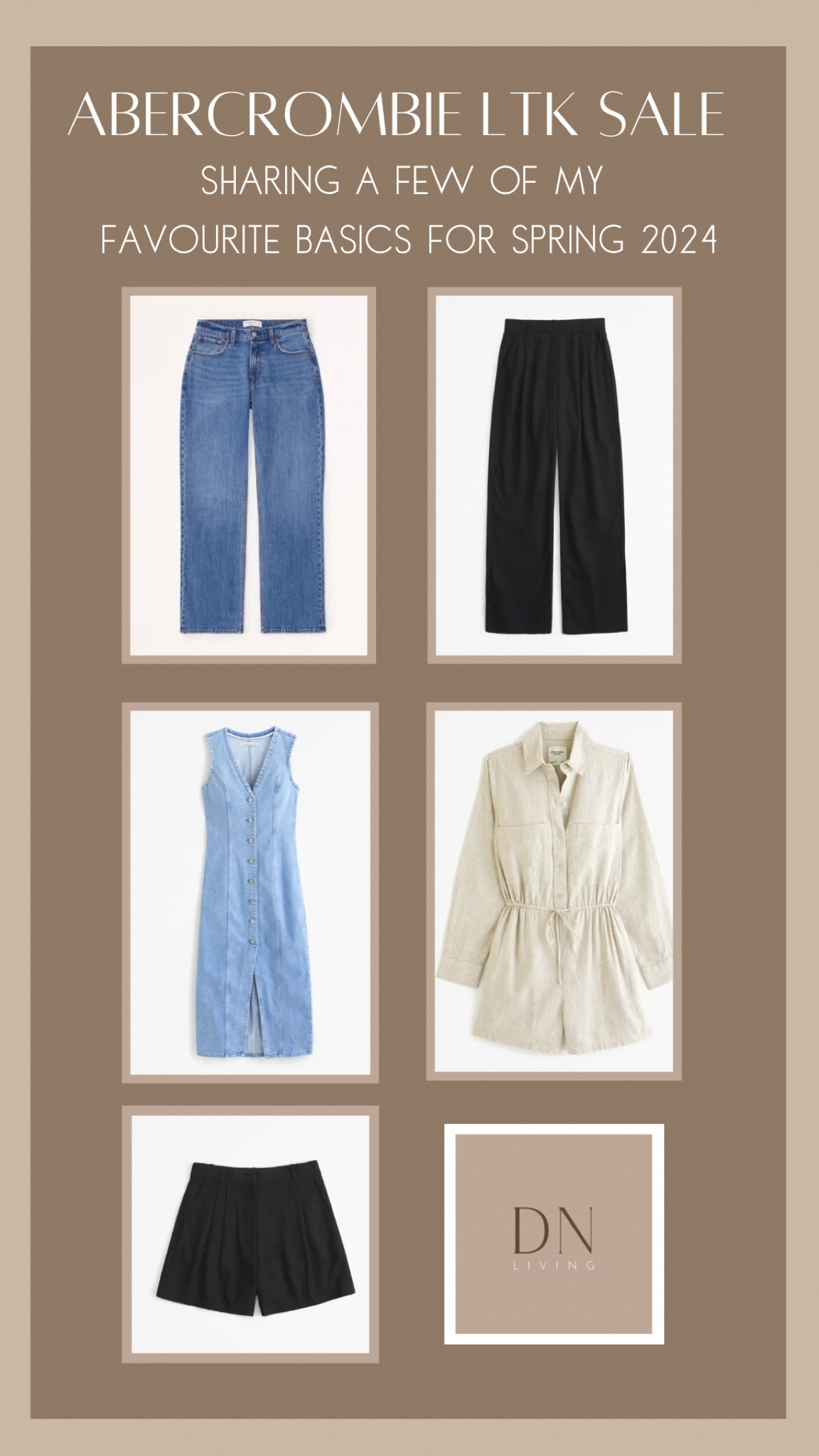 It’s that time of year when we start reworking our wardrobes. If you’re anything like me, you want longevity out of your clothing and let’s not make it too complicated. Here are a few of my favourite pieces from Abercrombie. Here’s a little tip I buy most of my pants from Abercrombie because they come in curvy and long. It’s a win 🤎

#LTKover40 #LTKSeasonal #LTKSpringSale