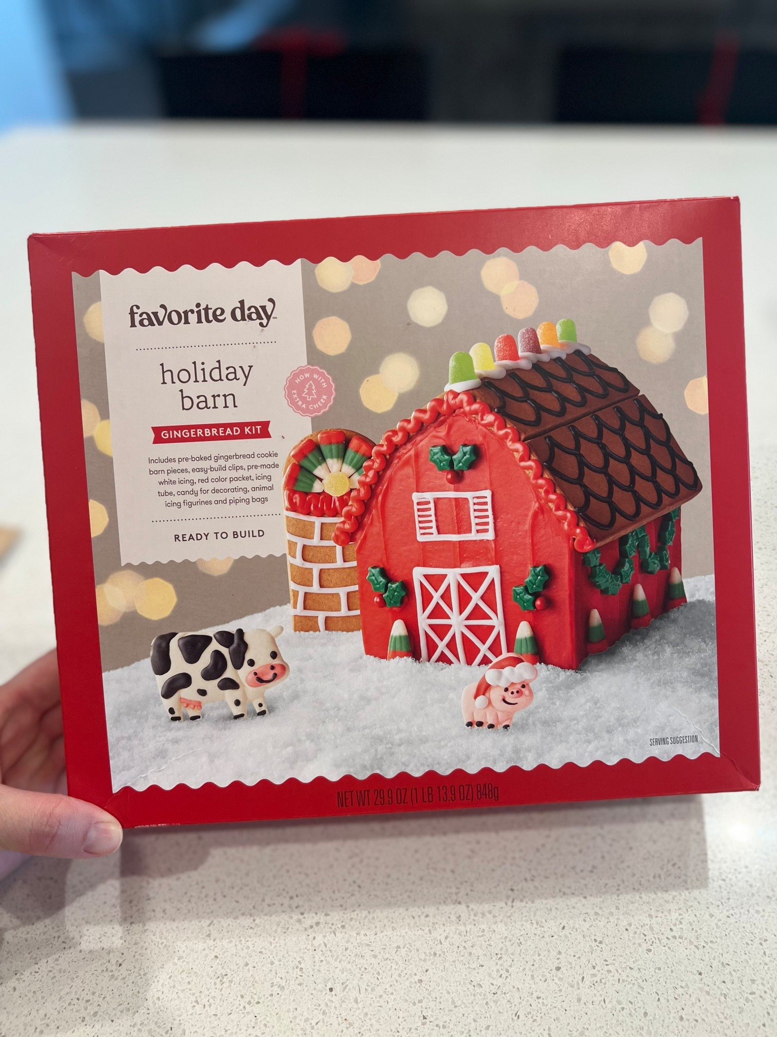 Winter break kid activity. Barn gingerbread kit. 

#LTKHoliday #LTKmomlife #LTKKids