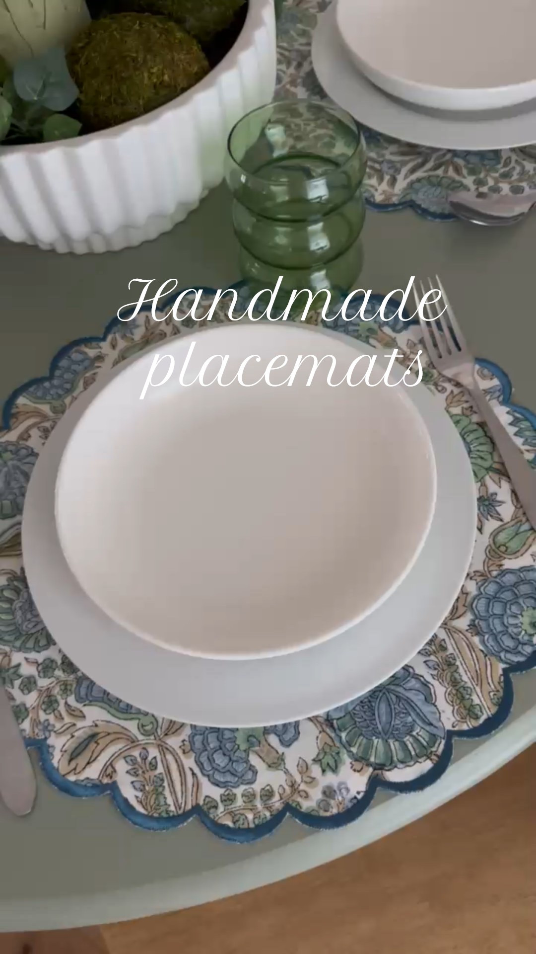 Did you know you can buy handmade placemats on Amazon? There are so many patterns to choose from. Style your table for a special event or just for every day use because they are washable. 

#LTKHome #LTKFamily #LTKFindsUnder50
