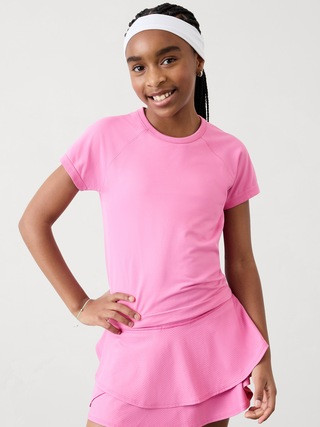 Athleta Girl Power Up Sport Length Tee | Athleta