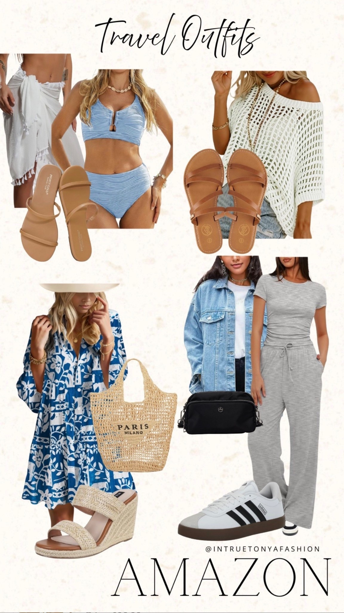 Travel outfit ideas from amazon 





vacation outfits, tropical outfits, beach outfits, beach clothes, resort wear 2026, summer outfits, beach vacation outfit, what to pack

#LTKSaleAlert #LTKSeasonal #LTKTravel