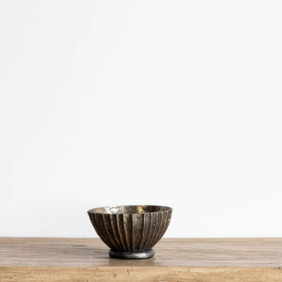 Gold Stripe Bowl | luxe bCO