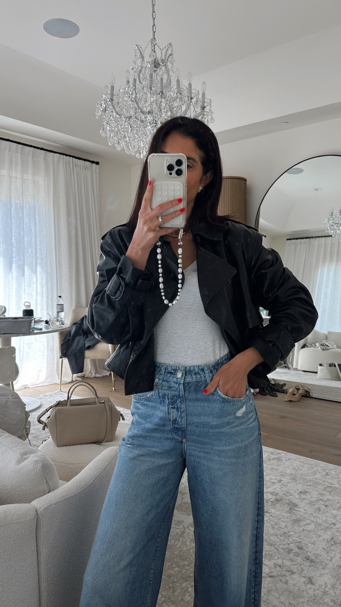 I’m just shy of 5-7” and usually wear a size 25 jeans but sized down to a size 24 for these super comfortable SWEATPANTS jeans. Wearing the size small jacket 
StylinByAylin, Aylin

#LTKSeasonal #LTKStyleTip #LTKBeauty