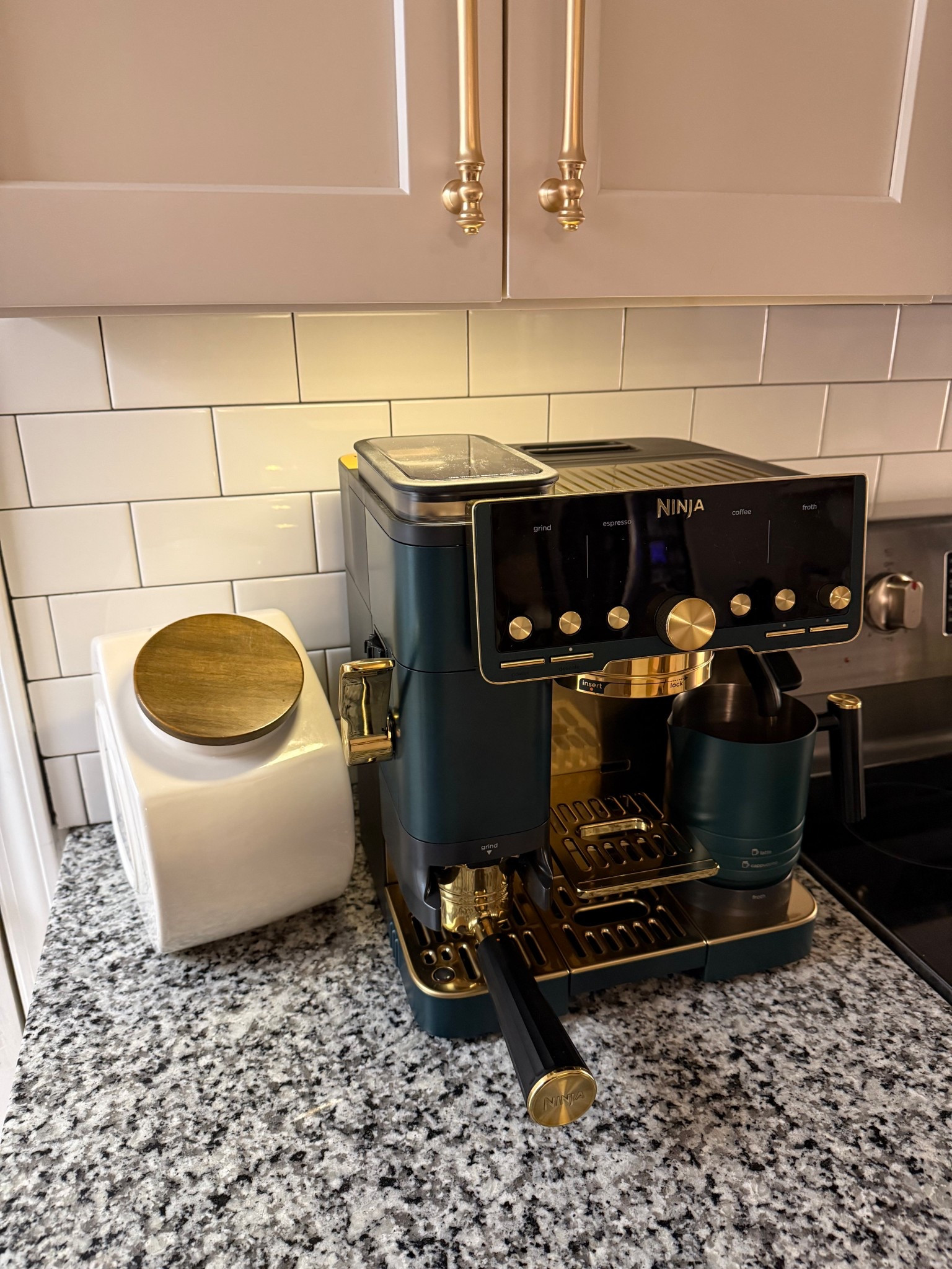Still obsessing over my coffee maker it’s so good from ninja 

#LTKHome #LTKmomlife