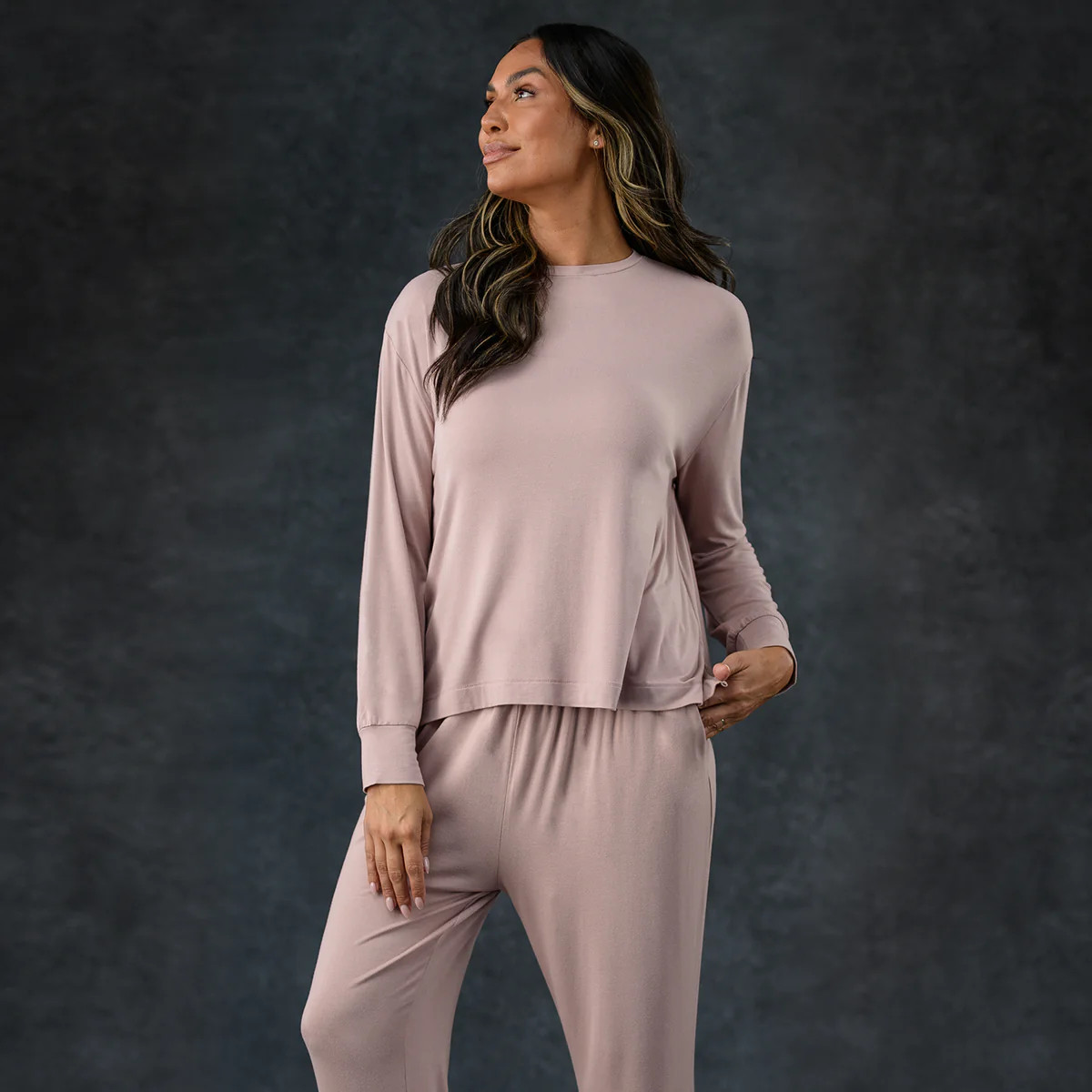 Women's Pajama Set - Pant + Shirt (Peony) | LUXOME