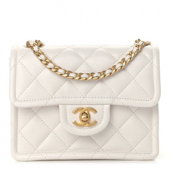 CHANEL

Caviar Quilted Mini Sweet Classic Flap White | Fashionphile