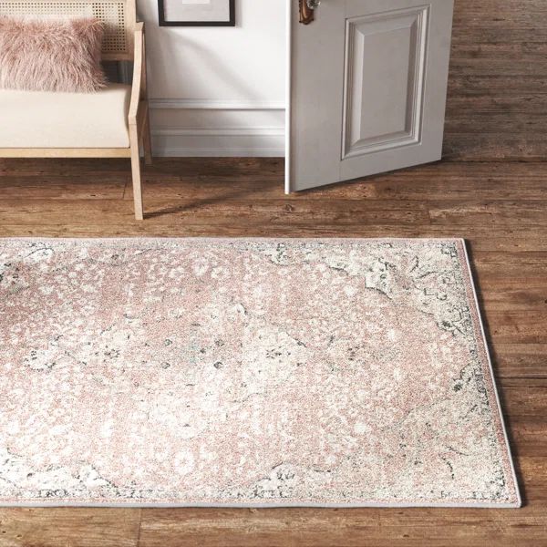 Gunson Vintage Pink Amaranth Area Rug | Wayfair North America