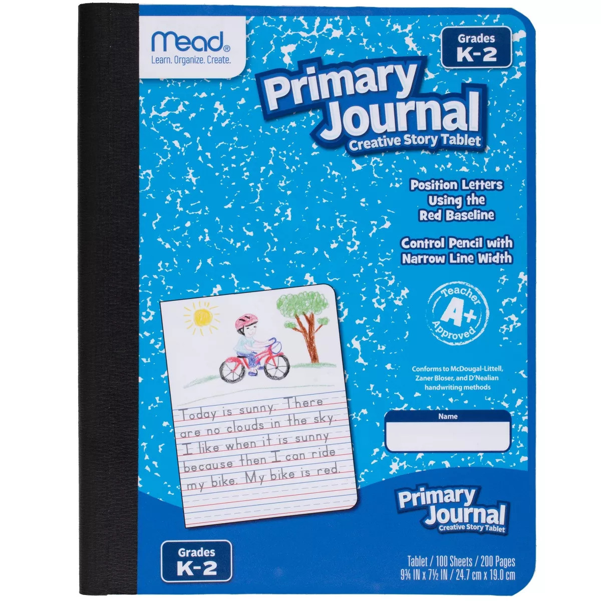 Mead Primary Journal Half Page Ruled Writing Tablet: K-2 Composition Notebook with Picture Space,... | Target