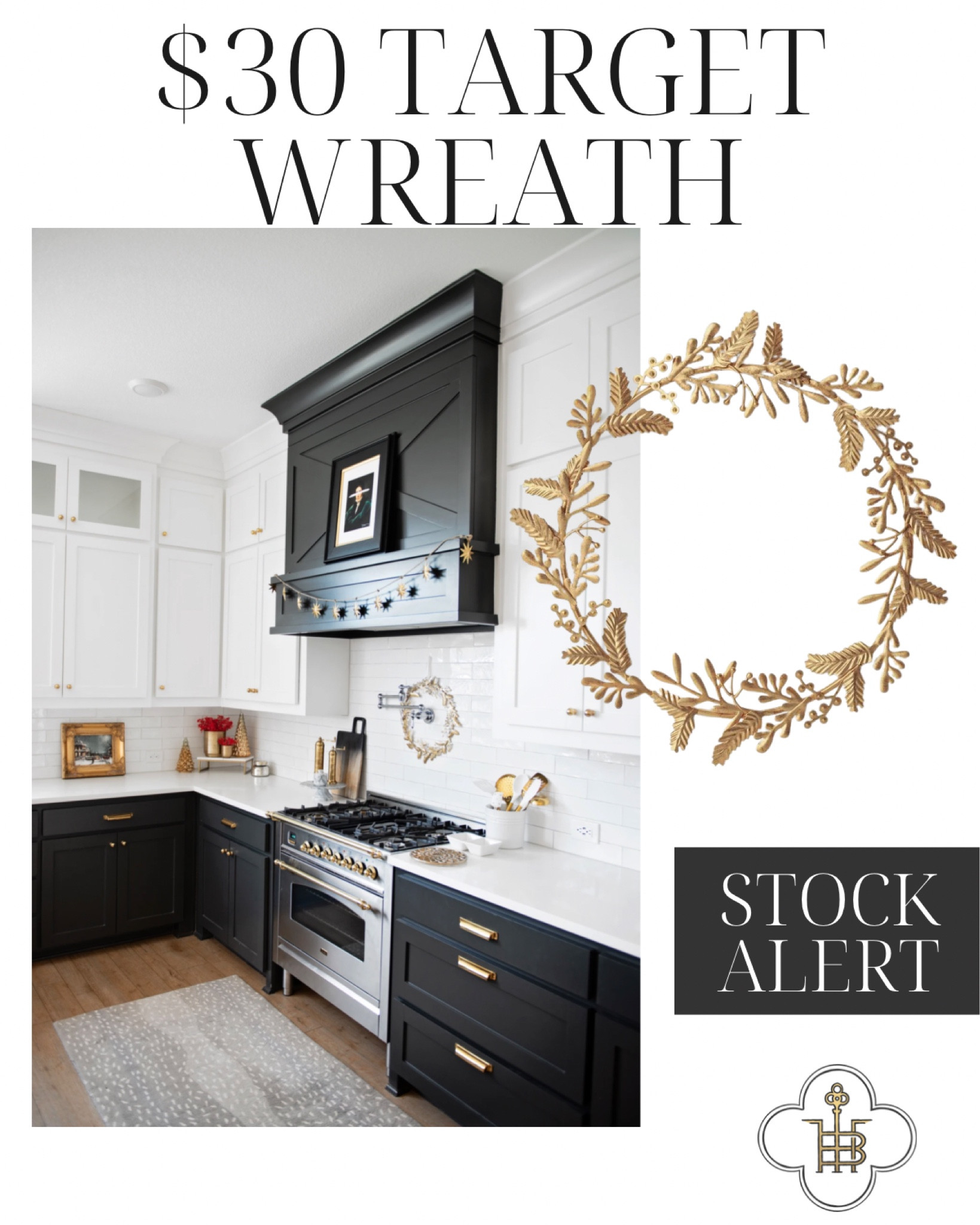 I love this wreath, and even pretty to leave you around!

Kitchen, decor, target, home, target finds, gold decor Christmas, decor, Christmas, decorations, holiday 

#LTKunder50 #LTKhome #LTKHoliday