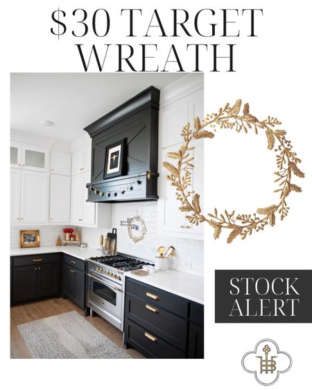 I love this wreath, and even pretty to leave you around!

Kitchen, decor, target, home, target finds, gold decor Christmas, decor, Christmas, decorations, holiday 

#LTKunder50 #LTKhome #LTKHoliday