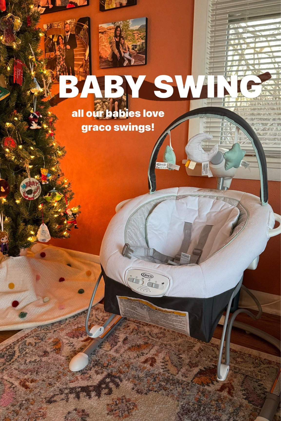 Tons of questions about our baby swing so here it is! All of our babies love graco swings! 

#LTKbaby