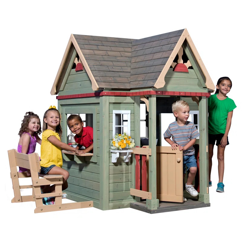 Victorian Inn 74" x 65" Playhouse | Wayfair North America