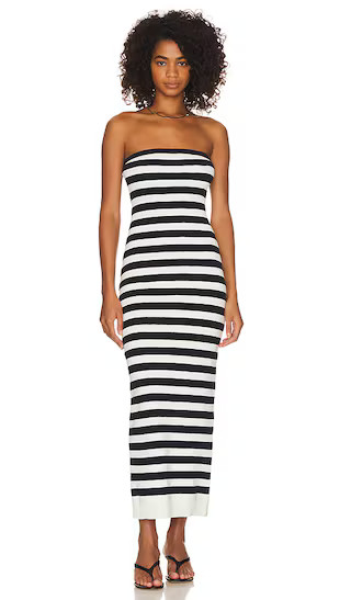Paricia Striped Tube Maxi Dress | Revolve Clothing (Global)