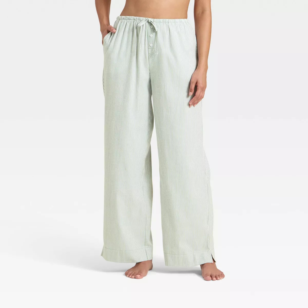 Women's Flannel Wide Leg Pajama Pants - Wild Fable™ | Target
