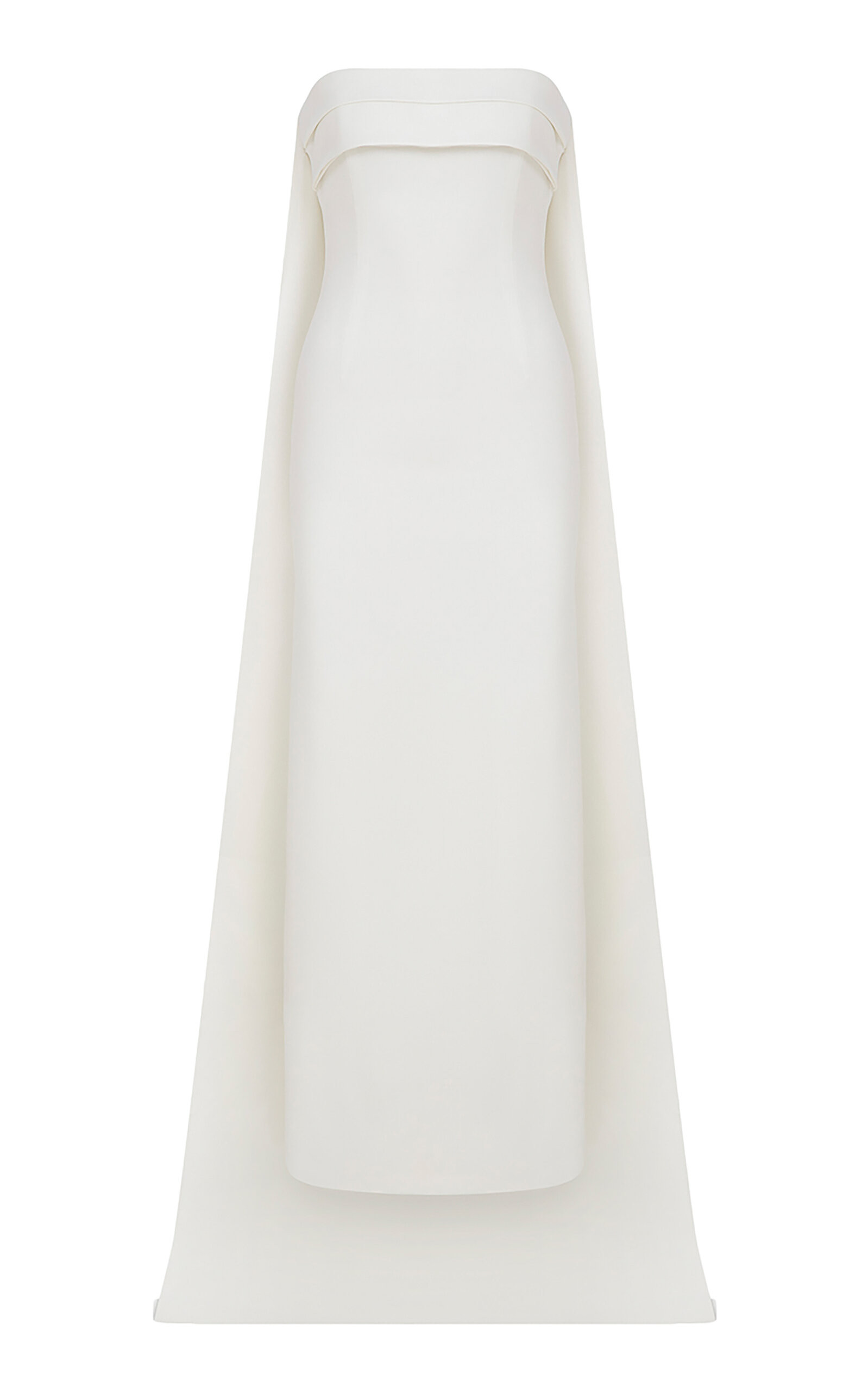 Arielle Cape-Detailed Crepe Maxi Dress | Moda Operandi (Global)