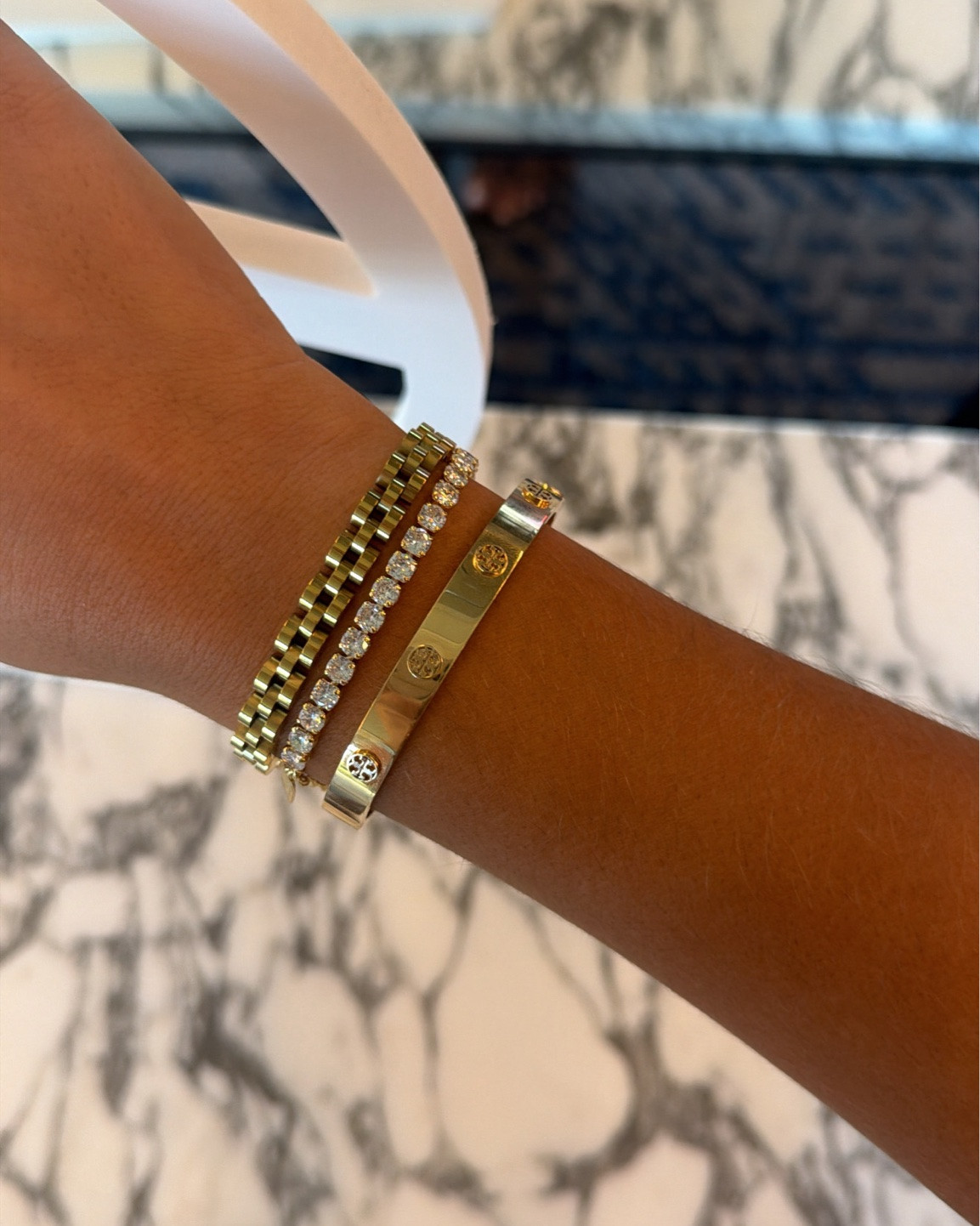 The cutest gold bracelets do not tarnish! Much quality gorgeous jewelry

#LTKCon #LTKmomlife #LTKgrwm
