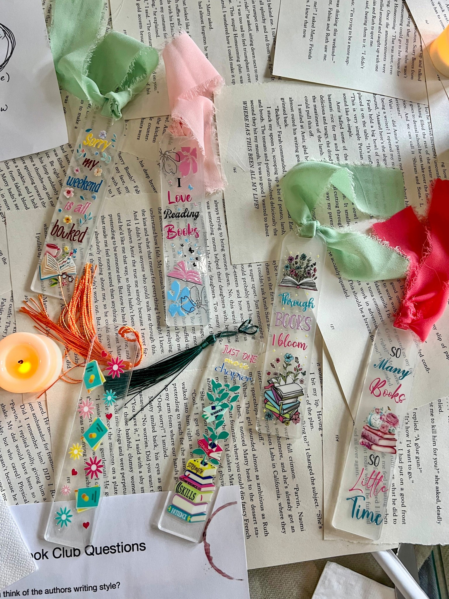DIY acrylic bookmarks
Amazon finds
Book club meeting activity
Favors
Bookish gifts
Gift ideas 
Craft
Affordable 

#LTKHome #LTKFindsUnder50 #LTKGiftGuide