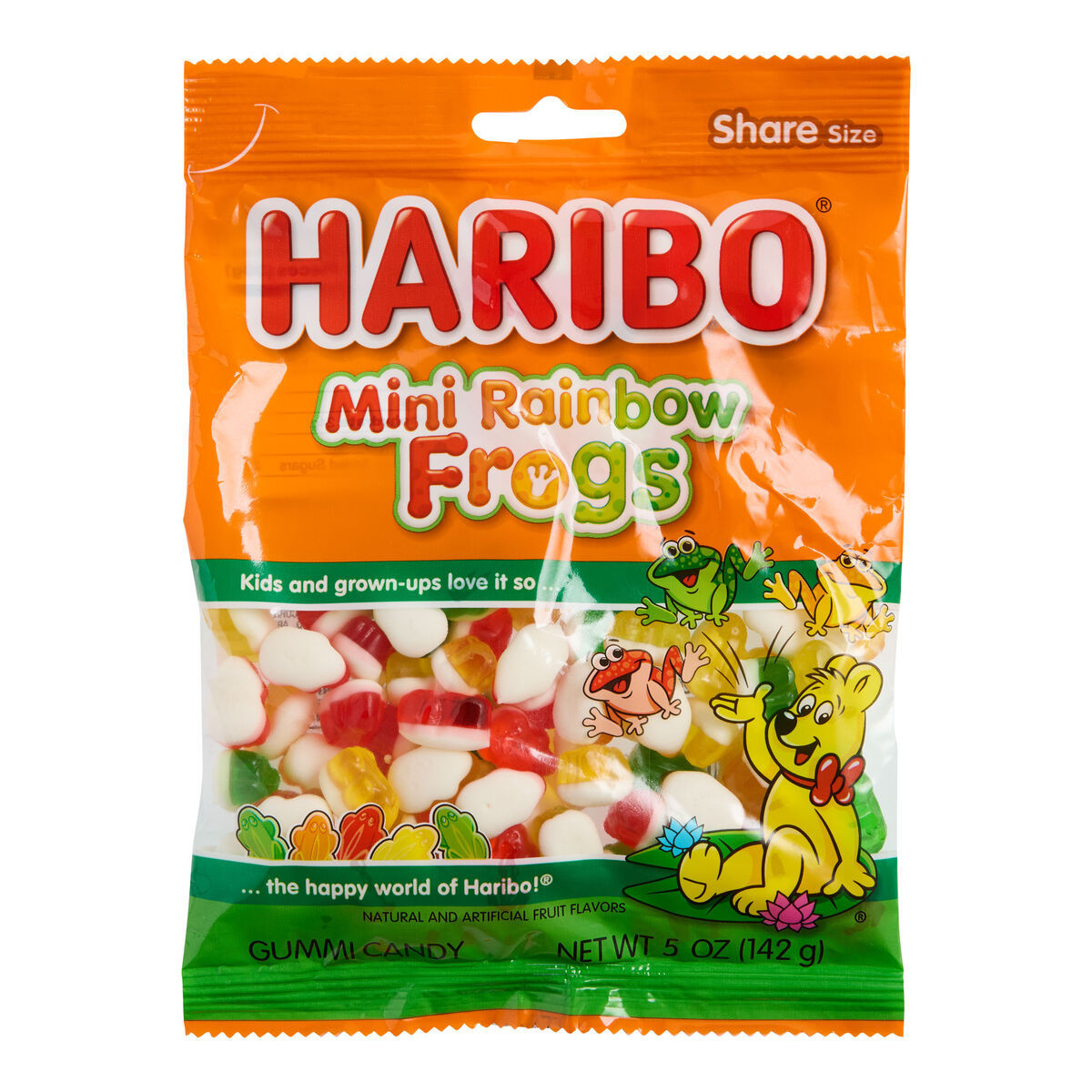 Haribo Mini Rainbow Frogs Gummy Candy by World Market | World Market