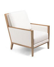 28x37.75 Solid Wood Frame Celia Accent Chair | Chairs & Seating | Marshalls | Marshalls