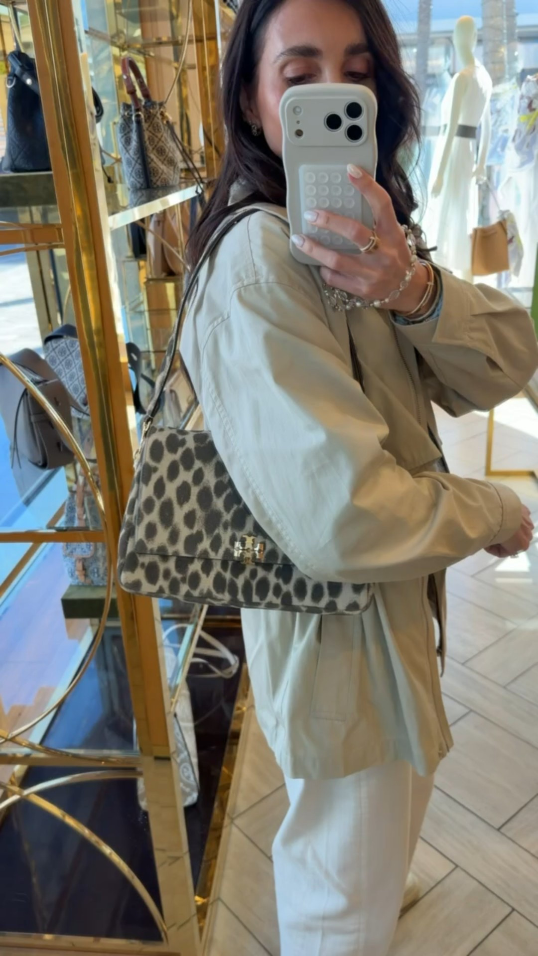 New Tory Burch leopard print shoulder bag, spring bag, luxe bag, designer bag, annabrstyle
SPANX code ANNAMXSPANX

#LTKOver40