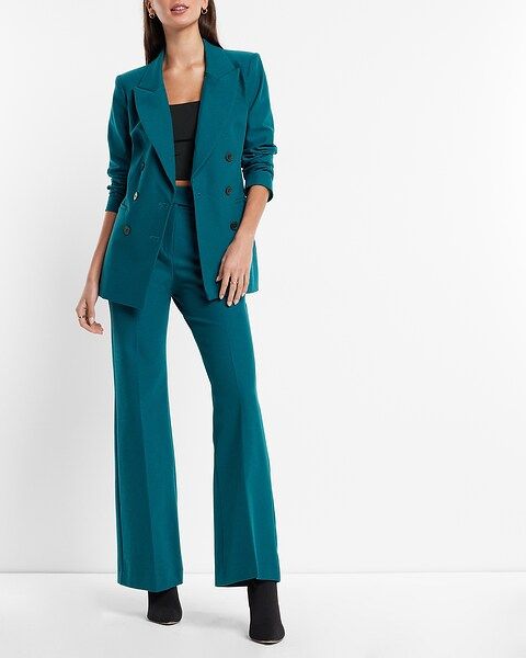 Super High Waisted Flare Trouser Pant | Express