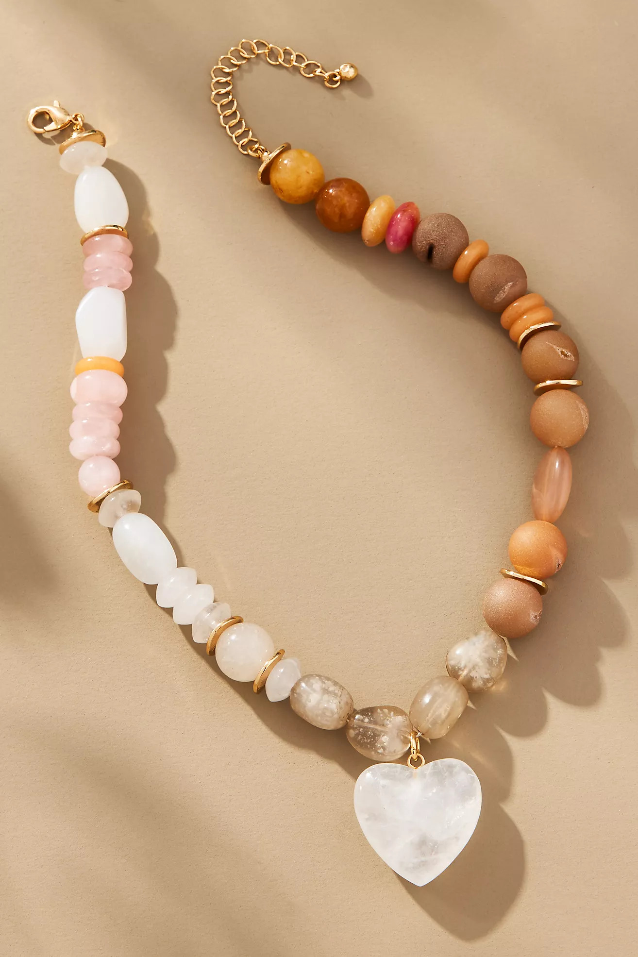 By Anthropologie Beaded Charm Necklace | Anthropologie (US)