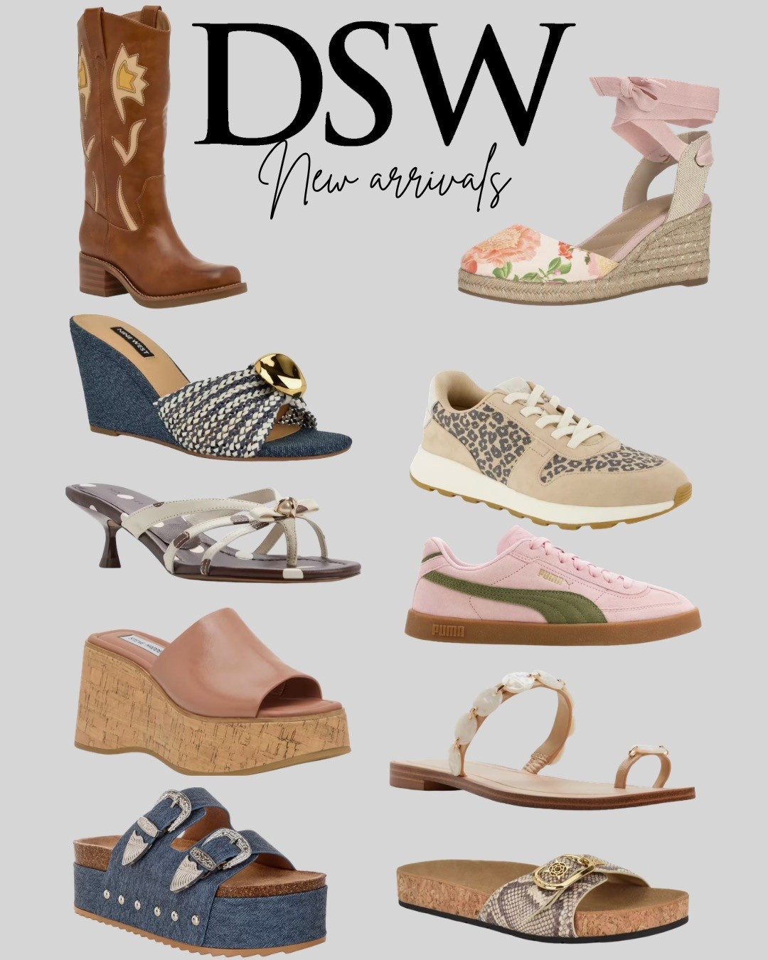 New shoe drop = instant mood boost 👏 DSW just stocked the CUTEST women’s arrivals and I’m already adding way too many to cart 😍 from everyday sneakers to chic sandals—these are so good!! 
#LTKStyle #LTKFinds #LTKShoeCrush

#LTKootd #LTKmomlife #LTKdayinmylife
