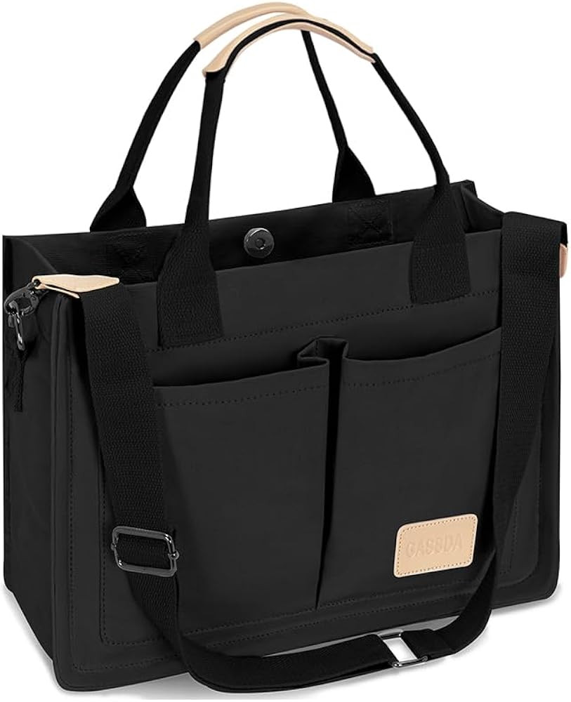 Tote Bags for Women Canvas Tote Purse Crossbody Bags with Pockets Top Handle Shoulder Handbags Sa... | Amazon (US)