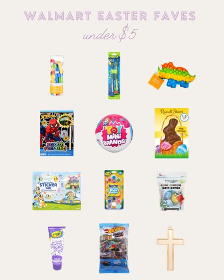 Looking for Easter basket fillers that won’t break the bank? Check out these budget friendly items that are under $5 at Walmart! 

#LTKkids #LTKSeasonal #LTKGiftGuide