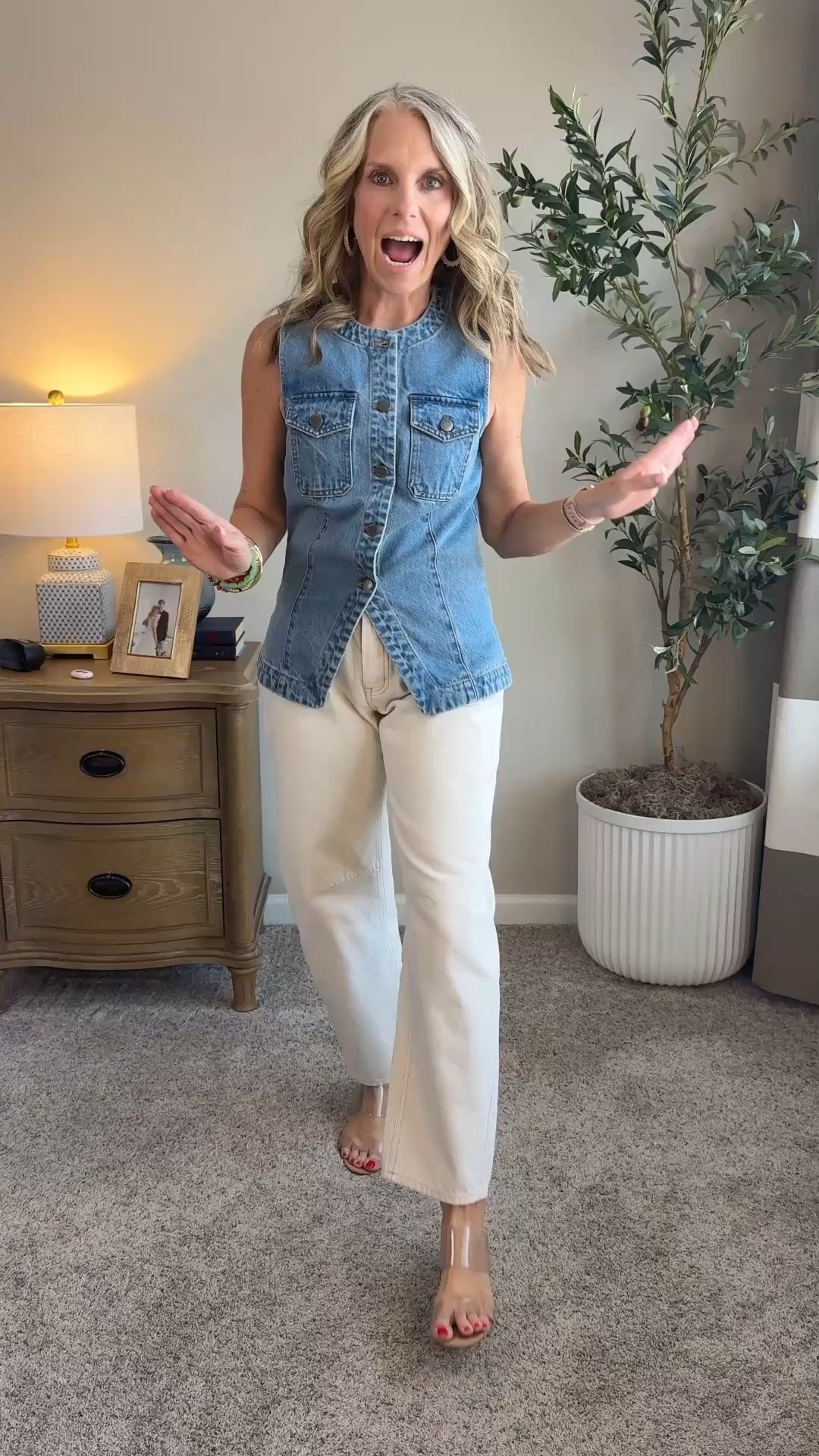 Wearing XS tops/dresses and 26 pants. Use COAST20 on Allie + Bess bracelets

#LTKMothersDay #LTKPetite #LTKOver40