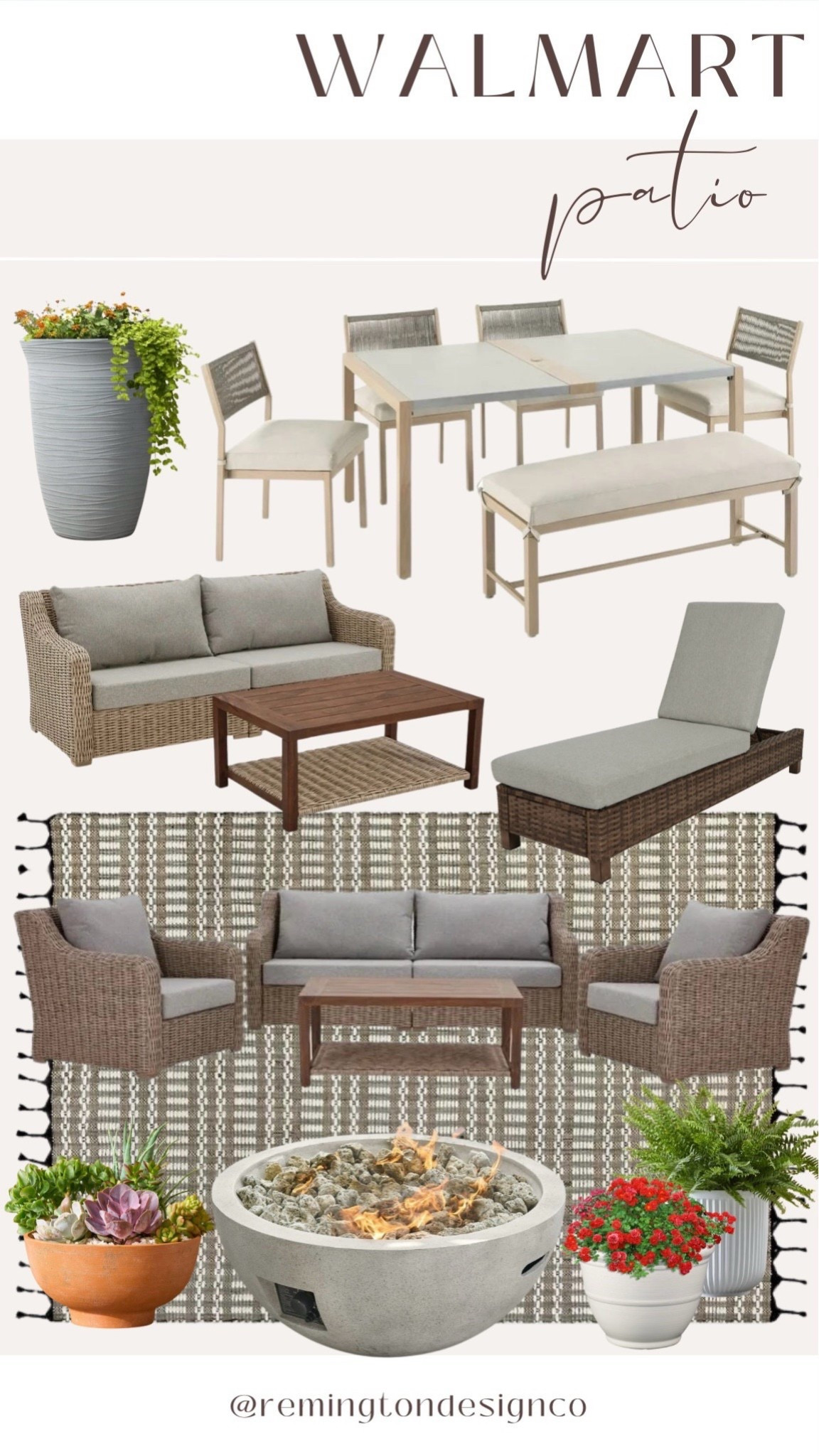Walmart spring & summer patio sets✨The perfect way to refresh a patio before summer! 

Style tips - Home decor - Backyard patio sets- Summer backyard refresh - Patio finds - Walmart partner 

#LTKHome #LTKSeasonal #LTKStyleTip